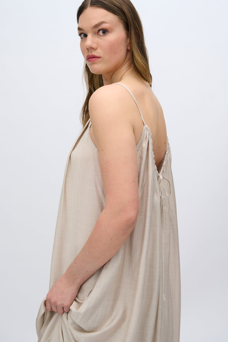 moves Malia kjole 4237 Midi Dress 0108 Castle Wall