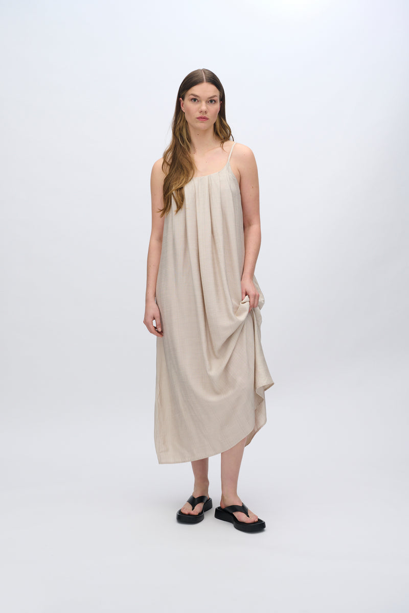 moves Malia kjole 4237 Midi Dress 0108 Castle Wall