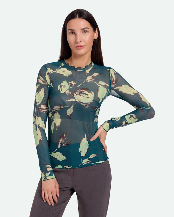 moves Markhild 3676 Long Sleeved T-shirt 4914 Deep Teal