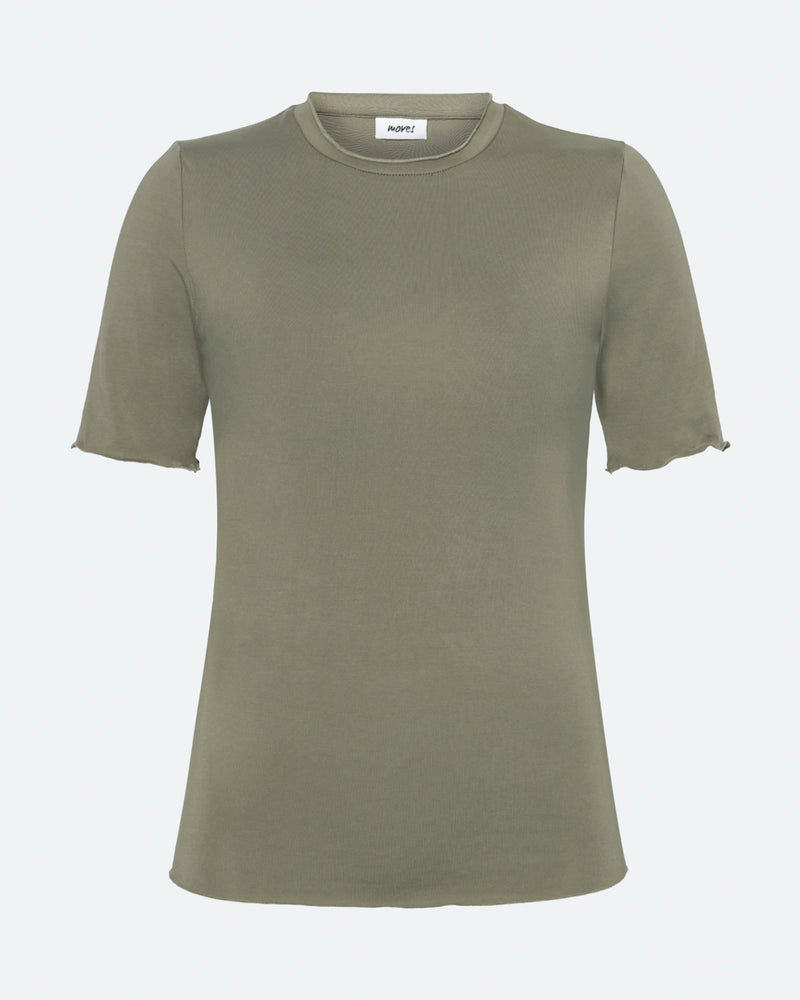 moves Markhild kortærmet t-shirt 3576 Short Sleeved T-shirt 1812 Deep Lichen Green