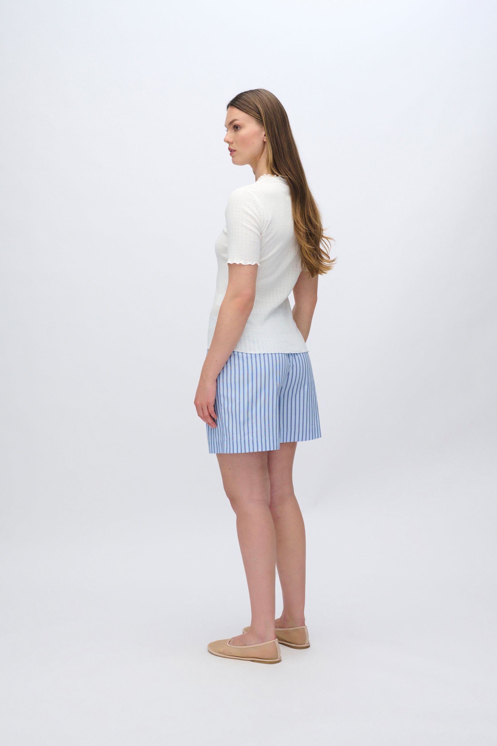 moves Markhild kortærmet t-shirt 4301 Short Sleeved T-shirt 000 White