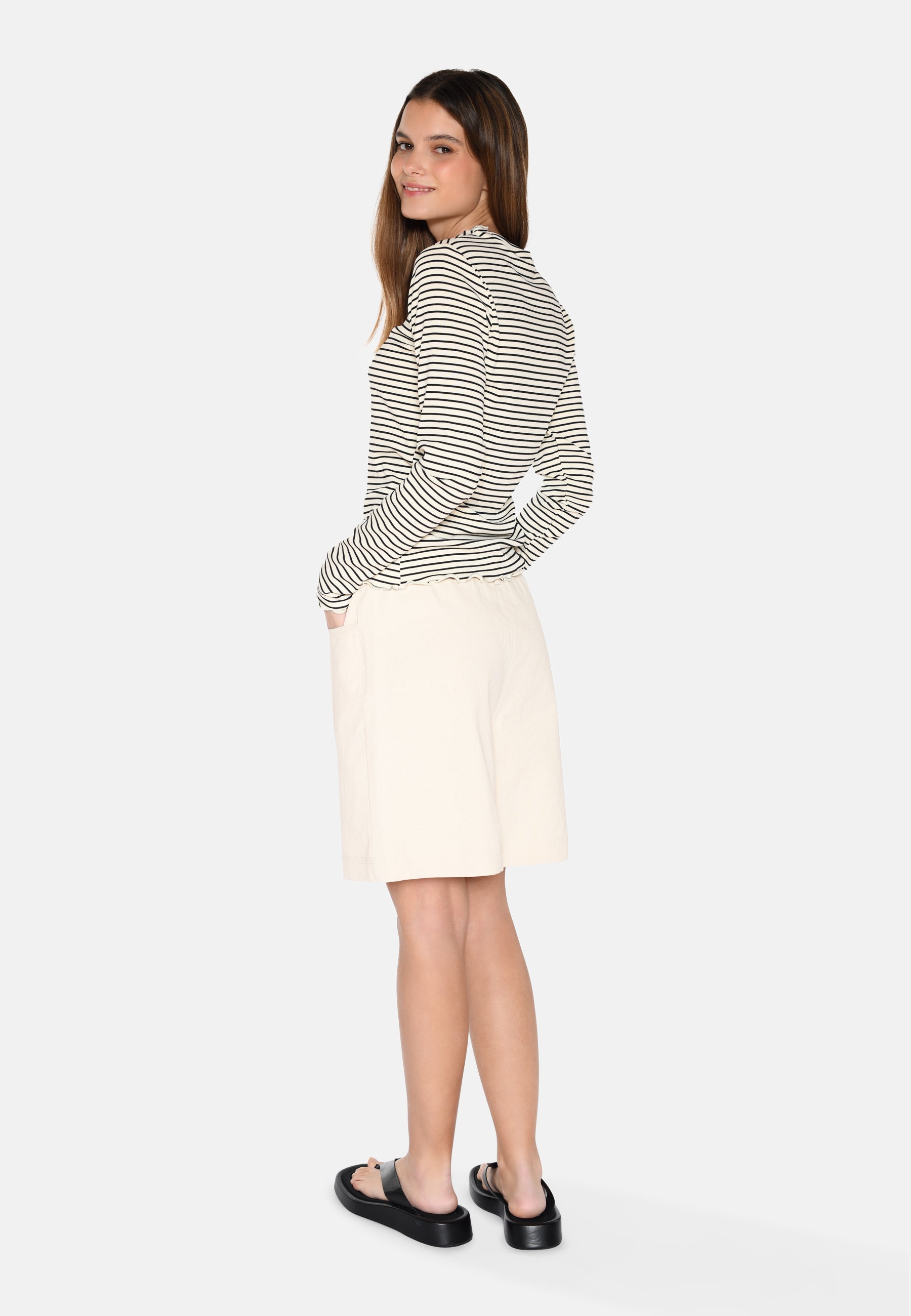 moves Markhild langærmet bluse 4252 Long Sleeved Blouse 999 Black