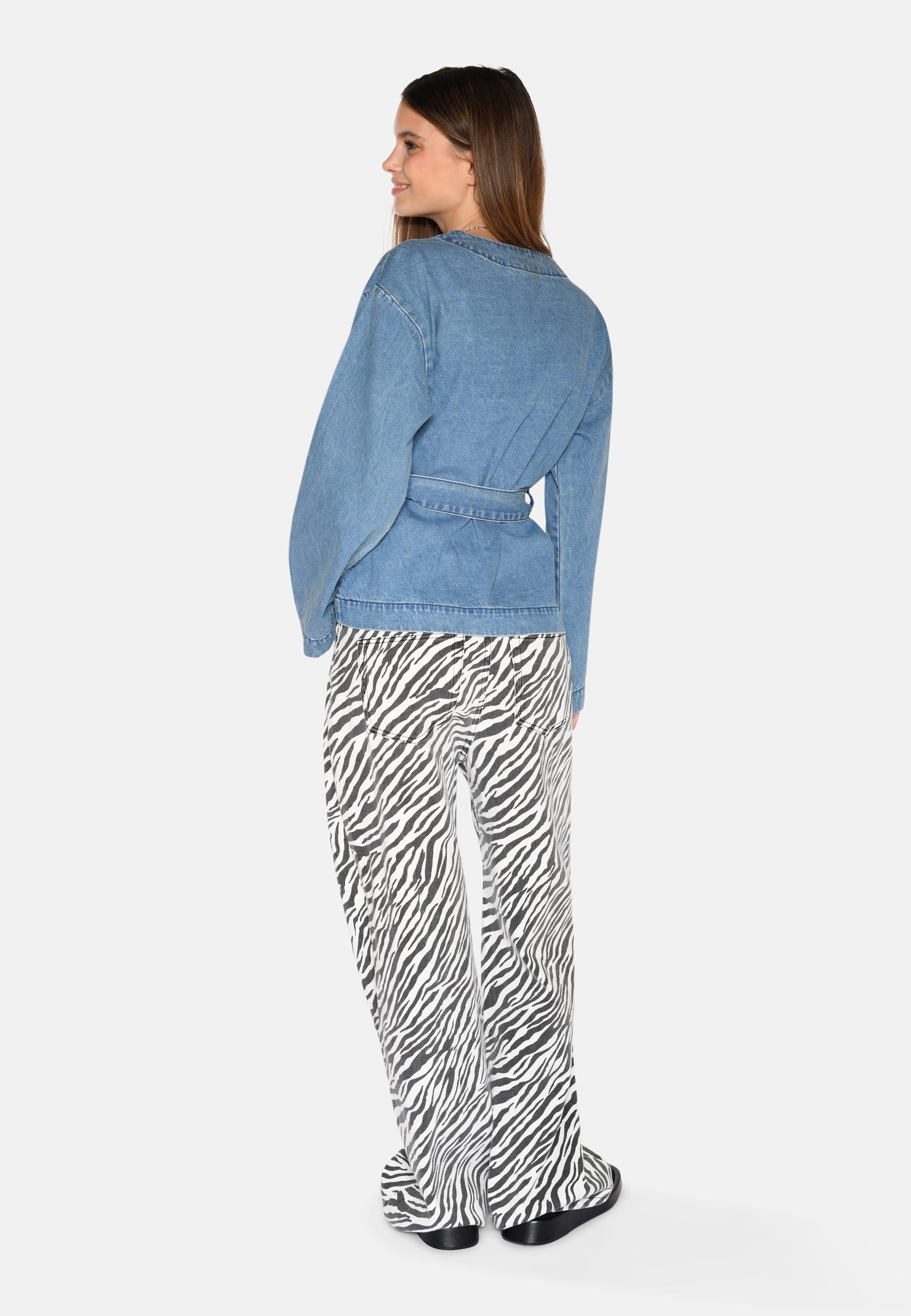 moves Nila denimskjorte 4279 Long Sleeved Shirt 1002 Medium Blue