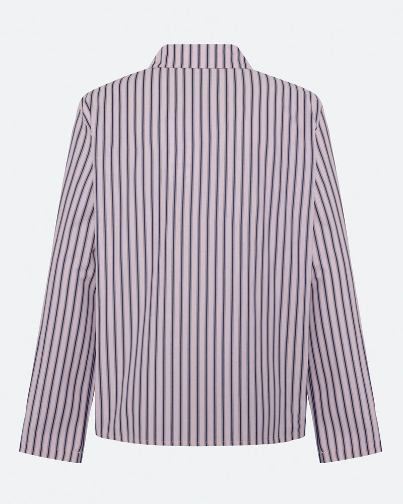 moves Rosalina stribet langærmet skjorte 4299 Long Sleeved Shirt 1614 Rose Elegance