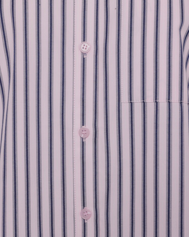 moves Rosalina stribet langærmet skjorte 4299 Long Sleeved Shirt 1614 Rose Elegance