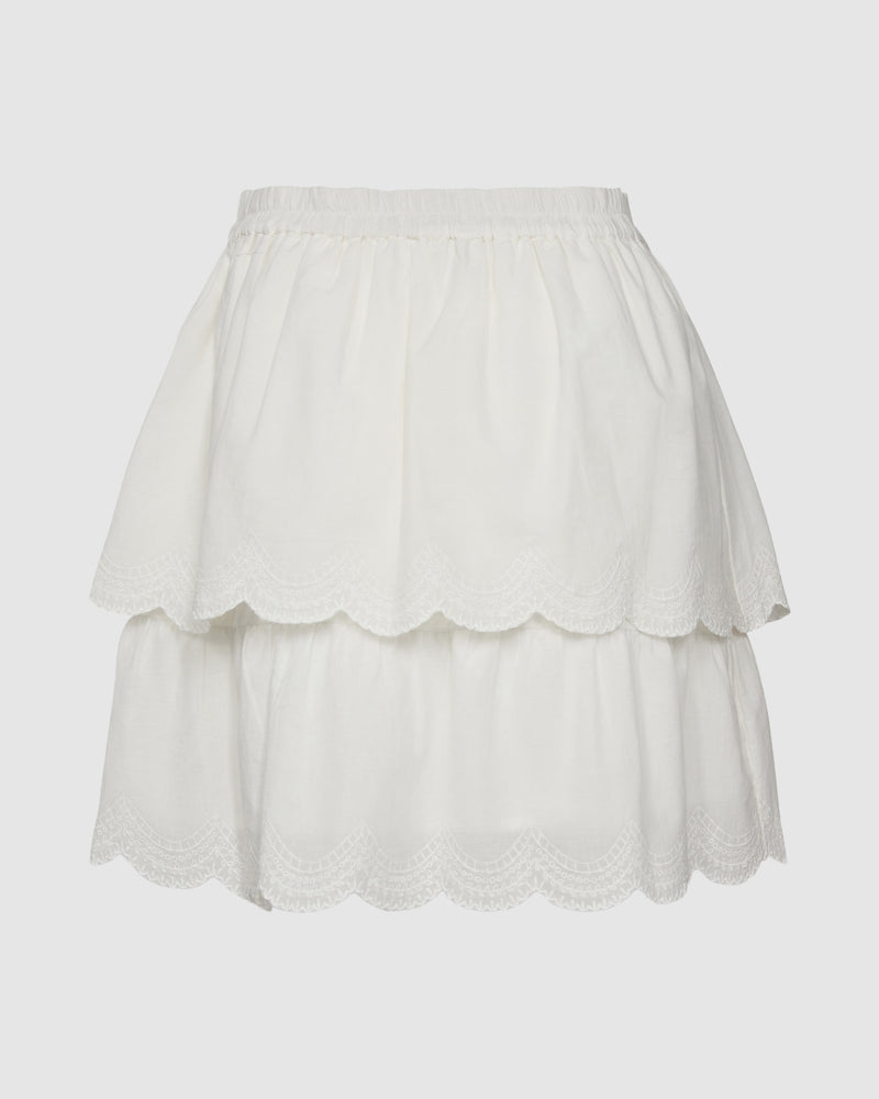 moves Saralli 3497 Midi Skirt 009 Snow White