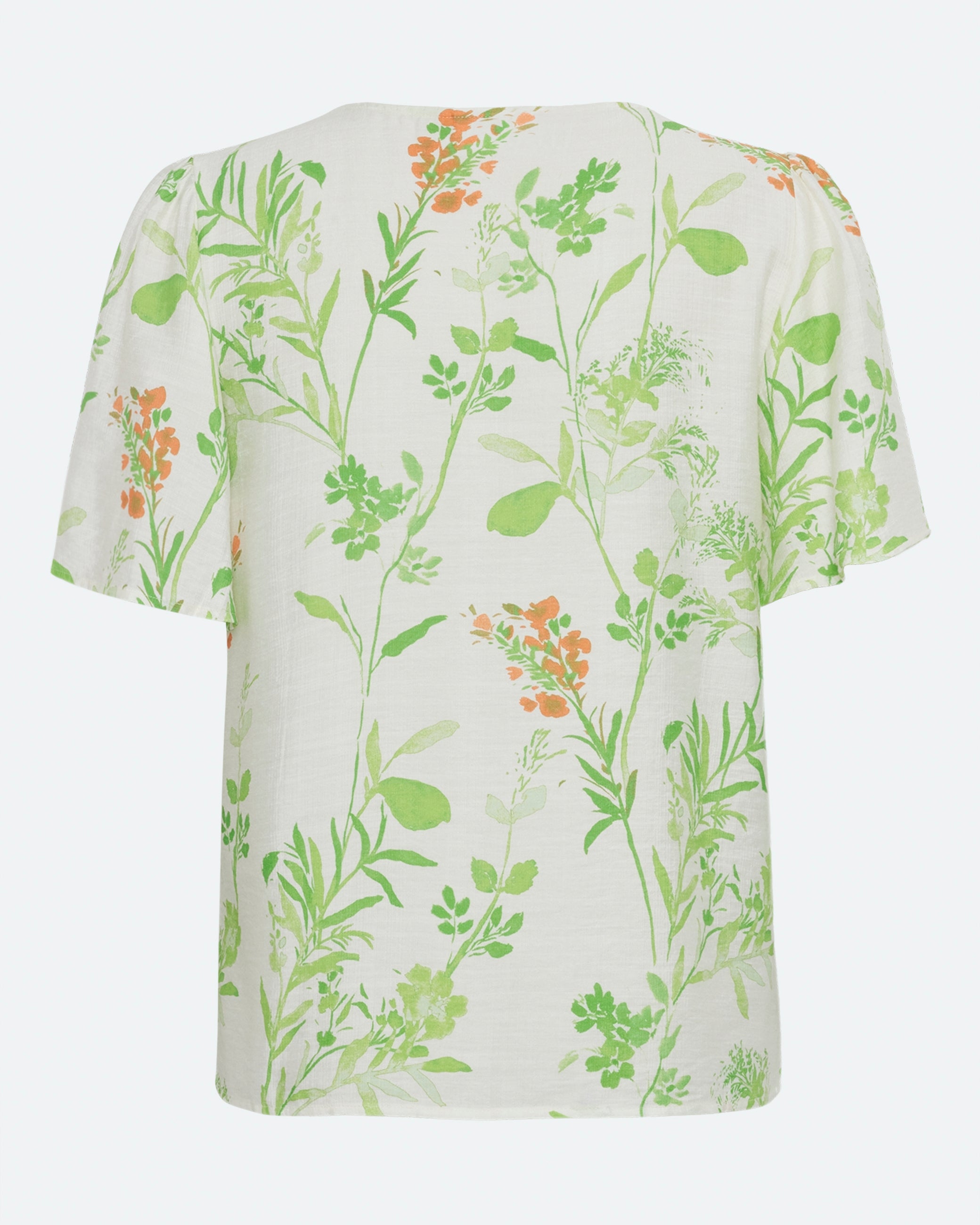 moves Somaro kortærmet bluse 4289 Short Sleeved Blouse 004 Broken White