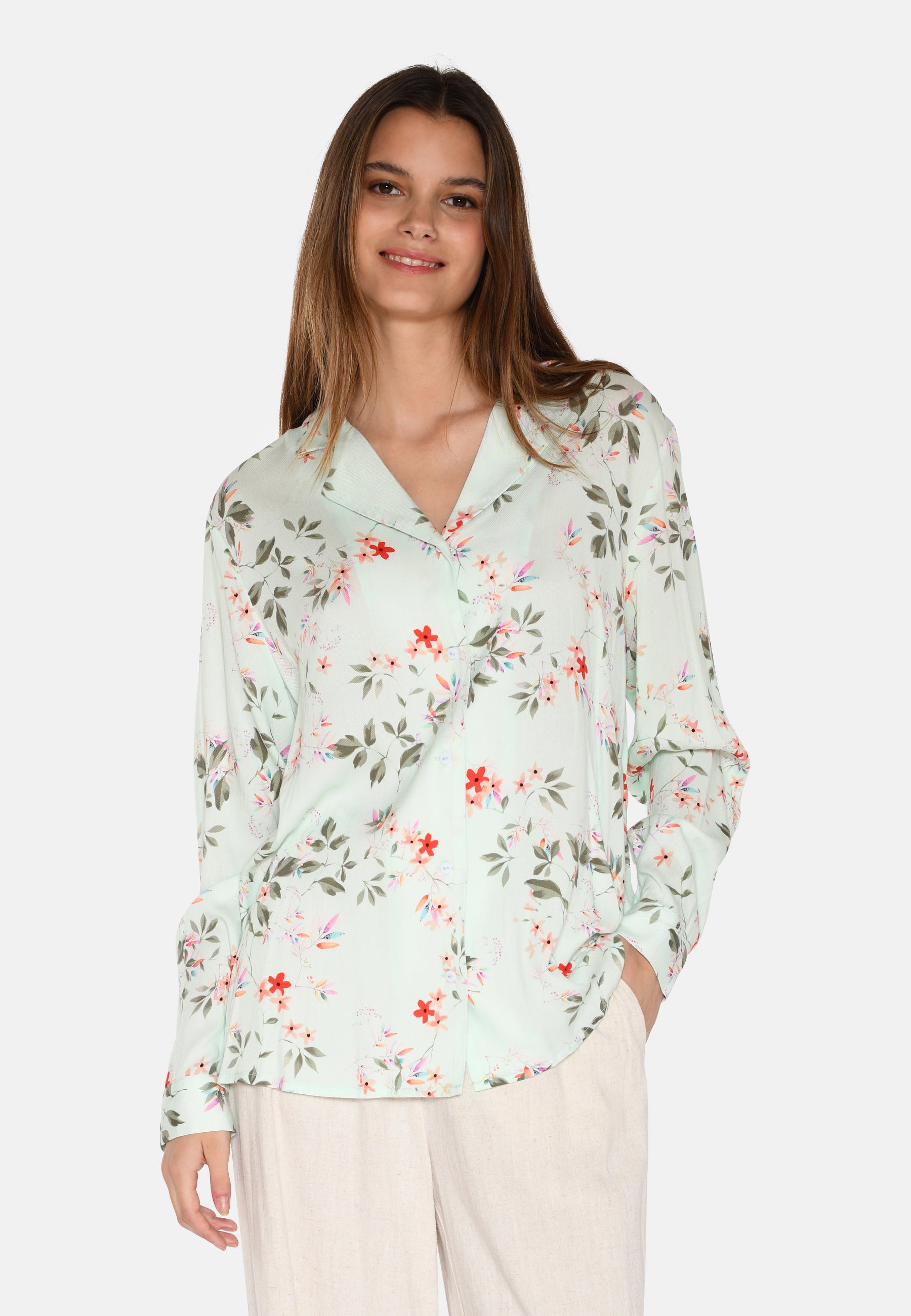 moves Stusa langærmet skjorte 4294 Long Sleeved Shirt 0109 Ambrosia