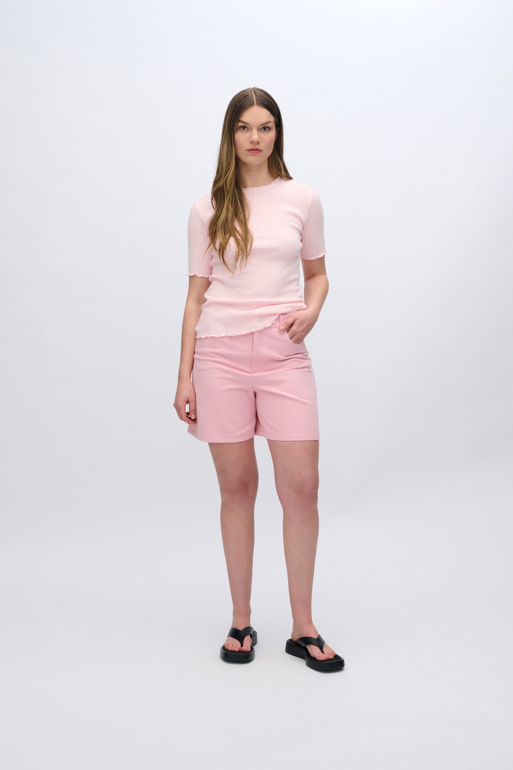 moves Veneda denimshorts 4207 Shorts 1614 Rose Elegance