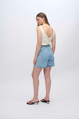 moves Veneda denimshorts 4283 Shorts 1001 Light Blue