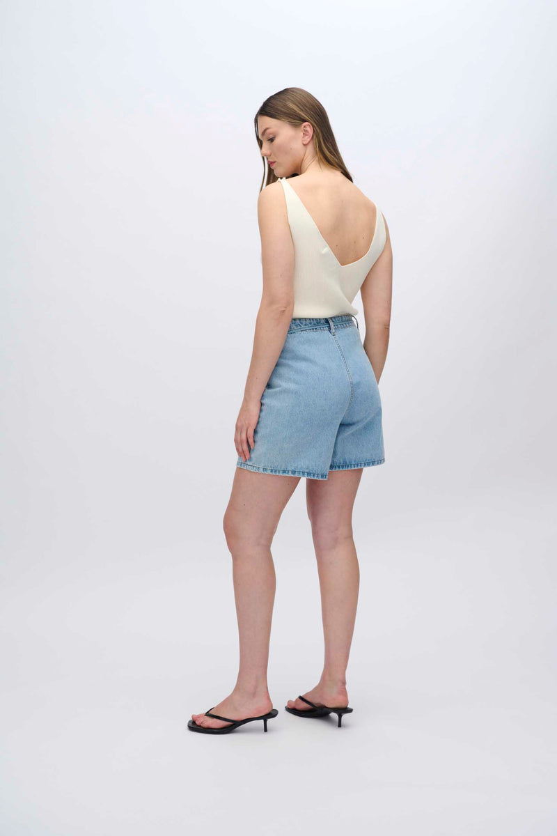 moves Veneda denimshorts 4283 Shorts 1001 Light Blue