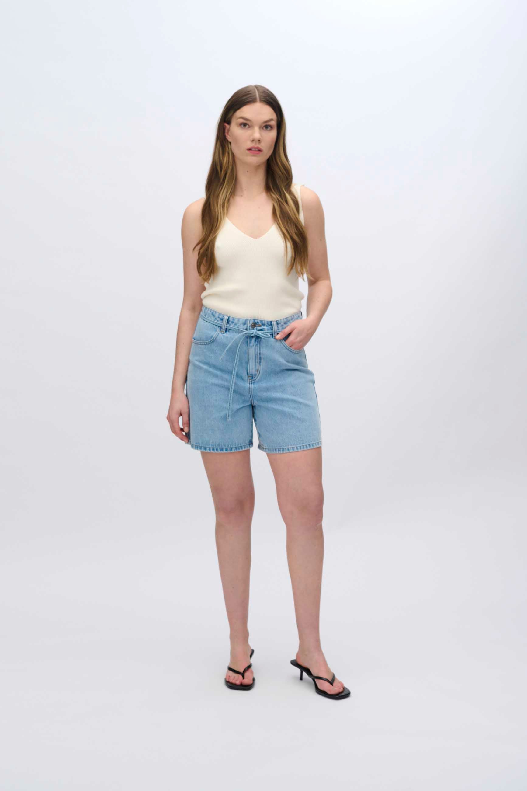 moves Veneda denimshorts 4283 Shorts 1001 Light Blue