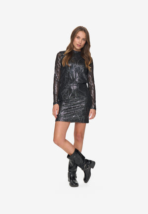 moves Whitley dress 4522 Short Dress 999 Black