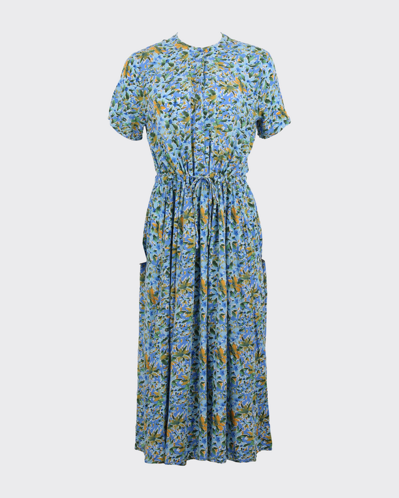 Secondhand tanisa-ss 2635 midi kjole - blue bell