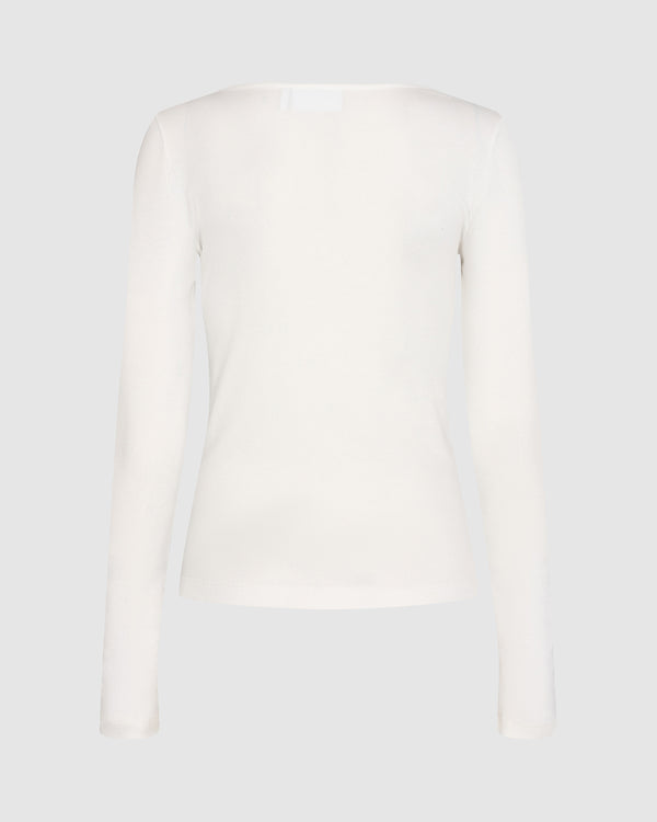 moves luvie-ls 1329 Long Sleeved T-shirt 002 Ivory